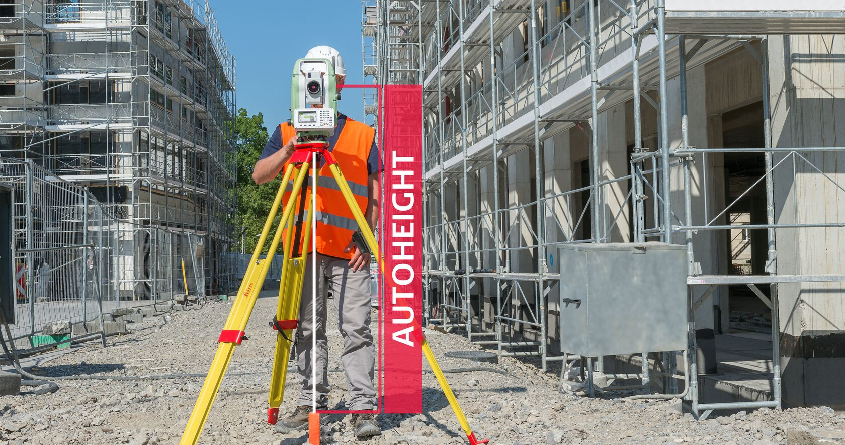 SAREDICA Sénégal Dakar : Leica TS16 – Station totale robotisée équipée d'AutoHeight